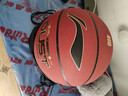 李宁4BD篮球D8000系列室外防尘耐磨防滑水泥地7号成人学生20K比赛专用 实拍图
