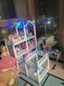 qdrone For the Good Moments儿童玩具女孩生日礼物过家家城堡公主屋别墅芭蕾巴比娃娃3-6-10岁 爱莎公主别墅【三层+7房+3娃娃+灯光+手提大礼盒】 5岁8岁7岁4小女孩女童 实拍图
