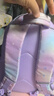 迪士尼（Disney）书包小学生女童1-3年级3D压膜高颜值抑菌透气双肩包爱莎公主紫色 实拍图