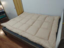 京东京造暖羊羊床褥 A类寒冬保暖羊羔绒面料加厚床垫褥子1.5x2m暖暖棕 实拍图
