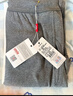 浪莎秋裤男单件纯棉薄款羊毛抑菌护膝男士棉毛裤保暖线裤衬裤浅灰 3XL 实拍图