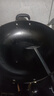 爱仕达（ASD）炒锅铸铁锅不锈无涂层平底炒菜锅34cm燃气电磁炉通用WG8334QB 实拍图