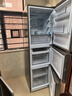 海尔（Haier）「真省电」251L三门小冰箱黑金净化一级能效风冷无霜星辉银BCD-251WGHC3E7WV(银)国家补贴 实拍图