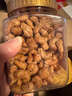 百草味炭烧腰果500g罐装原味坚果越南腰果仁休闲零食小吃 实拍图