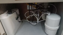 海尔（Haier）净水器家用厨下母婴RO反渗透直饮净水机加热一体机餐边柜壁挂式管线机接自来水全屋前置过滤器套装 冷热管线机+净水器+爆款前置 实拍图