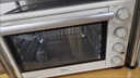 美的（Midea）35L家用多功能烘焙电烤箱 双层玻璃门/精准控温/热风烘烤/搪瓷内胆 PT3530W-D 实拍图
