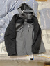伯希和（Pelliot）【山野经典2.0】冲锋衣三合一秋冬男女户外保暖外套11340105灰XL 实拍图