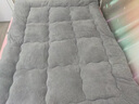 南极人羊羔绒床垫床褥子秋冬季加绒加厚保暖学生宿舍90x190单人垫被软垫 加厚羊羔绒床垫-灰色 90x200cm【加绒加厚】 实拍图