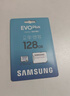 三星（SAMSUNG）128GB TF(MicroSD)存储卡 EVO白卡 U3A2V30 手机平板switch游戏机内存卡 支持4K视频 读160MB/s 实拍图