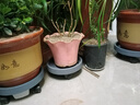 生长魔励移动花盆托盘万向轮加厚花盆带轮花盘底托接水盆滚轮滑轮底座圆形 钢化轮托220灰-内径19.5cm 实拍图