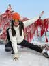 策视明户外墨镜防风沙徒步登山男自行山地车骑行爬雪山护目镜防太阳镜女 白框橘膜【高清视野 男女同款】 实拍图