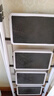 熊居 梯子家用折叠室内楼梯人字梯多功能加厚碳钢步梯爬梯便携 升级安全卡扣*白色四步梯 实拍图