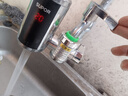 苏泊尔（SUPOR）电热水龙头速热家用即热式免安装快速加热厨宝小型电热水器冷热两用过水热厨房 银色 实拍图