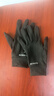 迪卡侬户外运动男女跑步健身骑行轻薄舒适保暖触屏手套纯黑色M-4564125 实拍图