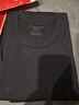 三枪秋衣秋裤男士纯棉薄款圆领打底棉毛衫裤无侧缝抗静电保暖内衣套装 实拍图