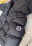 保姆鹅  【风墙】儿童羽绒服宝宝中长款护脸加厚外套保暖童装[NG2664] 炭黑 150 实拍图