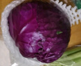 有机汇有机紫甘蓝 紫包菜卷心菜 沙拉轻食榨汁有机蔬菜 新鲜无农残 500g 实拍图