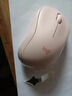 罗技（Logitech）M221轻音鼠标 无线鼠标 办公鼠标 对称鼠标 带无线微型接收器 茱萸粉 实拍图