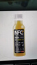 农夫山泉100%纯果汁NFC橙汁900ml*4瓶整箱礼盒装鲜果冷压榨0添加剂饮料 实拍图
