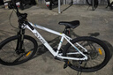 喜德盛（xds）山地自行车黑客350/旭日310 X6铝合金车架21速变速机械碟刹 黑客350白灰15.5寸（26款） 实拍图