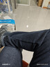 真维斯加绒加厚男士牛仔裤2025年秋冬季御寒保暖带绒外穿男装束脚哈伦裤 K009蓝灰色加绒 2XL 实拍图