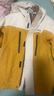 探路者（TOREAD）男女童三合一冲锋衣 春秋款童装儿童滑雪服外套QAWWBM95662 锆石黄 130 实拍图