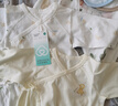 全棉时代新生婴儿睡衣春夏满月宝宝和尚服连体衣服和袍 星辰大海 52码 实拍图
