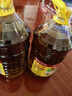鲁花 【保真菜籽油】食用油 低芥酸特香菜籽油 6.18L   物理压榨 实拍图