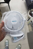 奥克斯（AUX）电风扇小风扇轻音桌面小电扇厨房电风扇小型台扇办公室宿舍床头车载多功能壁挂迷你台夹扇 【性价比款】USB插电款【2档风速可调】 实拍图