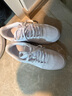 特步情侣男女板鞋小白鞋空军一号冬季革面保暖运动板鞋休闲鞋 实拍图
