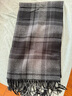 优衣库男装女装HEATTECH围巾格子围脖学院风保暖25秋冬新款478313 08 深灰色 均码 (180 × 50 cm) 实拍图