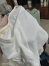 优衣库婴幼儿宝宝HEATTECH棉混纺圆领T恤/长袖保暖衣秋衣478444 01 乳白色 90 实拍图