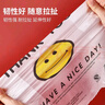 百易特塑料袋加厚背心袋超市购物袋透明手提袋双面5丝40*60cm100只 实拍图