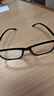玉品堂防蓝光老花镜男日本进口高清TR老花眼镜女老光眼镜7403黑150度 实拍图