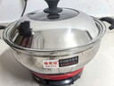 多功能锅电煮锅电炒锅多功能一体电锅火锅电煮锅电饭锅泡面锅电热锅汤锅炒菜专用3-4人大容量微压 【超高性价】28cm单锅双蒸笼 2-3人 实拍图