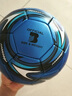 SAWAAG德国足球6-12岁真皮儿童小学生专用幼儿园少儿3号5号球训练比赛 5号青少年成人加厚防蓝色旋风 实拍图