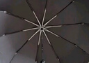京东京造 雨伞 自动折叠伞太阳伞遮阳男晴雨两用大号 双人伞10骨25寸115cm 实拍图