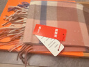 恒源祥围巾女冬款羊毛格子披肩秋冬季女士围脖送妈妈生日礼物新年礼盒 实拍图