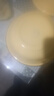 辉成绘通加厚搪瓷盆卷边盆怀旧老式饭盆汤盆绿饭碗搪瓷汤盆搪瓷卷边碗 22cm黄色卷边碗 实拍图