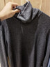 优衣库女装HEATTECH摇粒绒两翻领套头衫/长袖25秋冬新款479608 07 青灰色 S /155/80A 实拍图