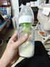 布朗博士玻璃奶瓶 0-3月新生婴儿防胀气防呛 宽口径奶瓶270ml 双兔 实拍图