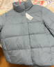 优衣库女装羽绒茄克/柔软面料外套夹克479212 61 水蓝色 S 实拍图