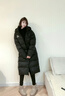 准者（RIGORER）长款羽绒服男2026春季新款连帽保暖防风加厚运动户外休闲情侣外套 纯正黑 L (175) 实拍图