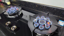 康佳（KONKA）燃气灶煤气灶双灶具 双九孔5.2kW聚能猛火爆炒台式嵌入式 钢玻面板国家补贴 JZT-B902Y（天然气） 实拍图