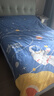 水星家纺三/四件套纯棉100%纯棉三/四件套被套枕套儿童学生宿舍套件 宇宙奇航【星空系列/婴幼儿A类】 床单款 （被套200*230cm） 实拍图