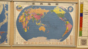 中国地图挂图+世界地图挂图 套装2张 升级精装版 1.1米*0.8米 学生办公室书房家庭装饰挂图 无拼缝 2025 实拍图
