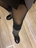 浪莎光腿神器打底裤女外穿黑丝秋冬加绒裸感连裤袜一体裤黑透肤踩厚绒 实拍图