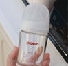 贝亲（Pigeon）新生儿 防胀气宽口径PPSU奶瓶160ml SS号奶嘴 0个月+AA261  实拍图