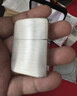 ZIPPO打火机之宝防风煤油 银机复刻拉丝 商务系列生日礼物男 单机礼盒 实拍图