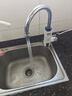 奥克斯（AUX）电热水龙头热水器加热水龙头快速热水变频恒温厨房下进水 【大屏数显】雪山白+漏保插头+万向喷头 实拍图